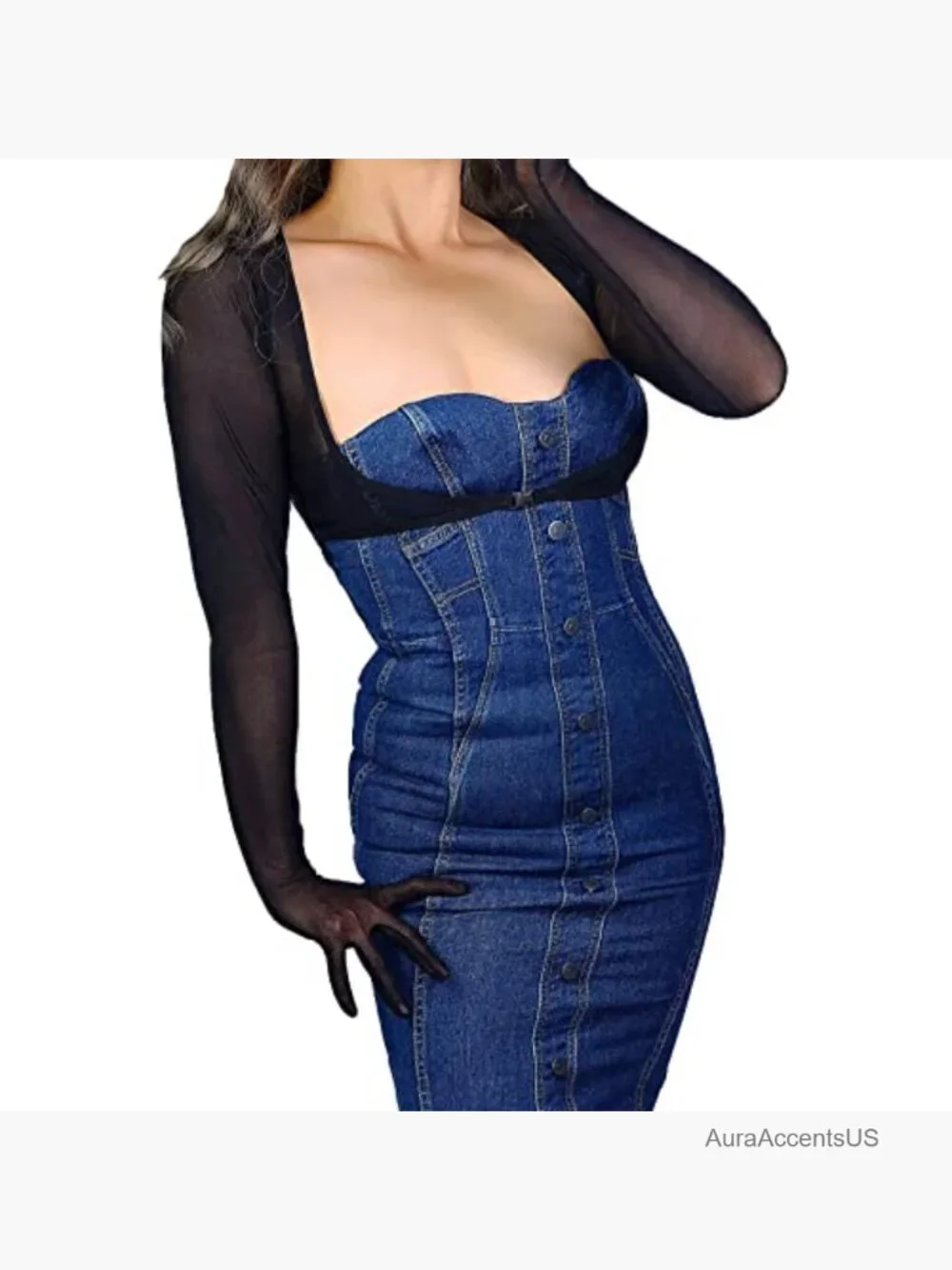 Mesh Bolero Gloves Women's Sheer Tulle Lace Shrug Top